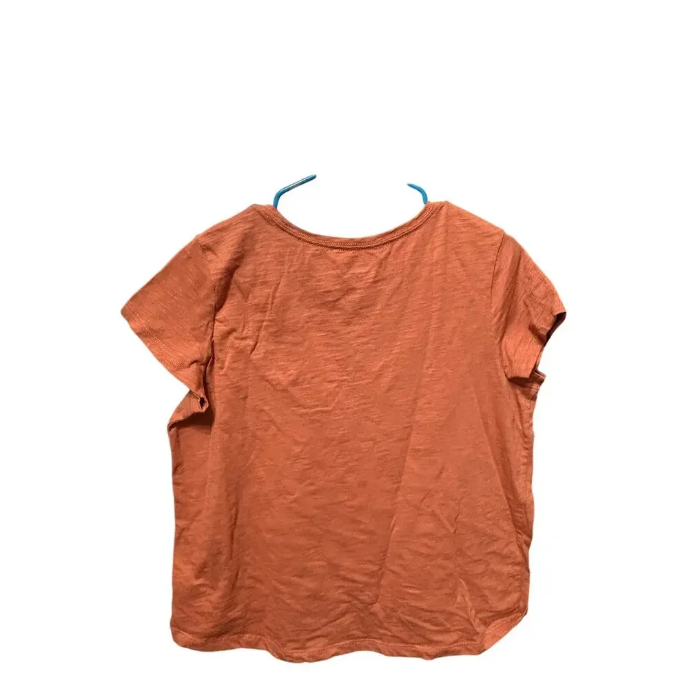 $5/15Rust Old Navy SS w/ Heart Pocket - XXL (18)